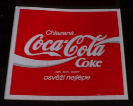 5512-1 € 2,50 coca cola sticker 9x9cm